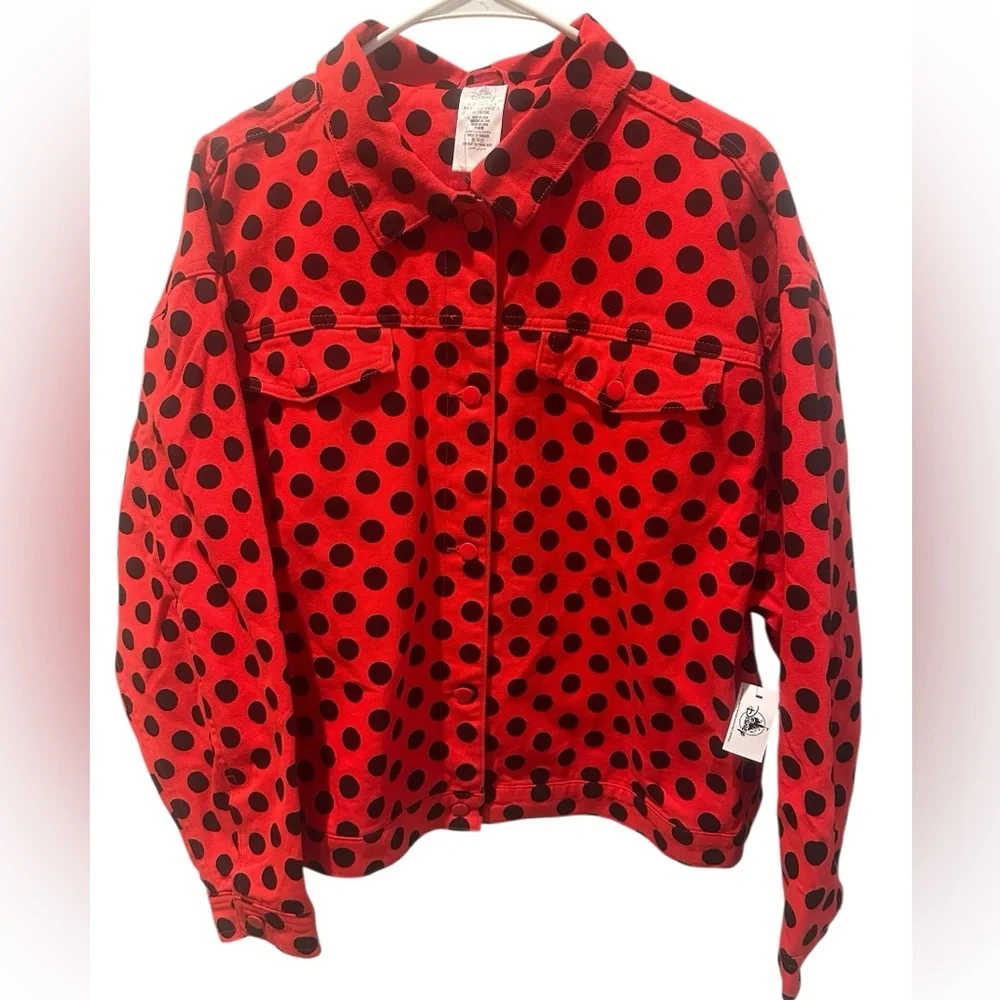Disney Minnie Mouse Red Dot Jacket - Picture 2 of 7